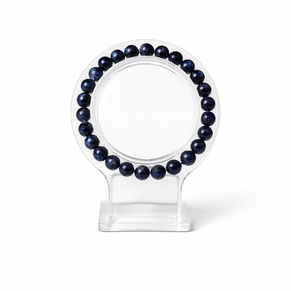 8mm Blue Goldstone Bracelet